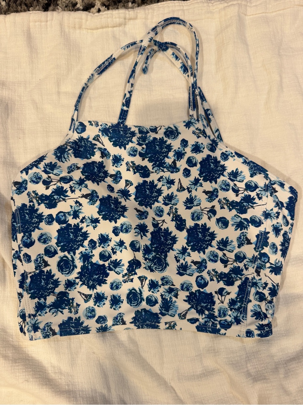 Santorini switchback swim top